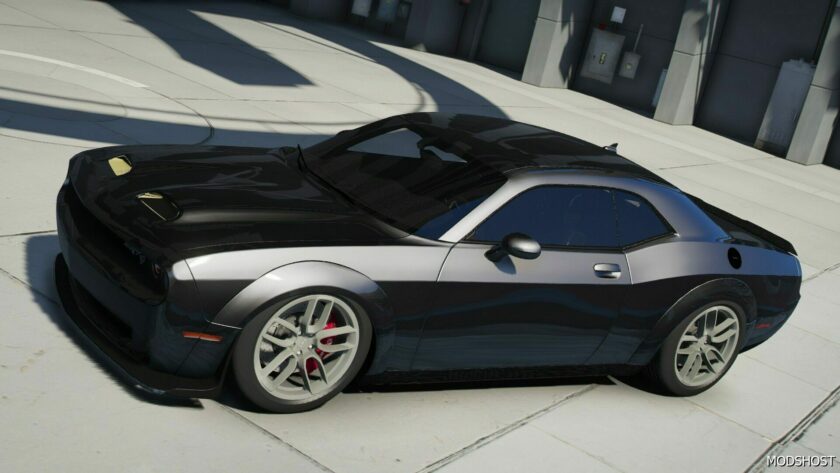 GTA 5 Dodge Vehicle Mod: 2021 Dodge Challenger SRT (Featured)