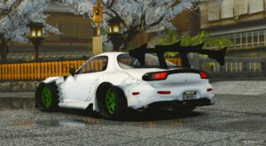 GTA 5 Nissan Vehicle Mod: Widebody RX7 (Image #2)