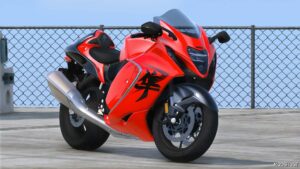 GTA 5 Vehicle Mod: Suzuki Hayabusa 2023 / 2024 Add-On | Tuning | Liveries V1.1 (Image #2)