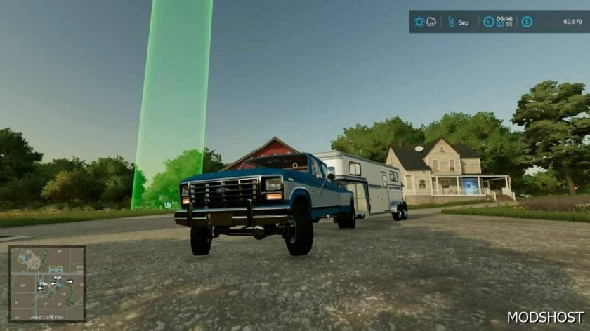 FS22 Ford Car Mod: 1986 Ford F350 6.9 (NON Coldstart) (Featured)