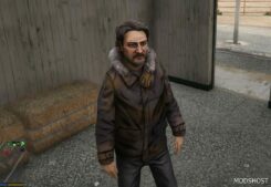 GTA 5 Player Mod: Bill Carver (TWD Season 2) Add-On PED (Image #2)