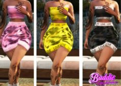 GTA 5 Player Mod: Love SET for MP Female (Image #4)