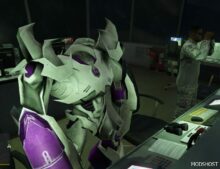 GTA 5 Player Mod: Transformers Megatron Transformers Prime Add-On PED (Image #4)