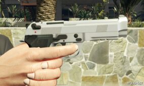 GTA 5 Weapon Mod: XM96E1 Resident Evil 4 (2023) Replace (Image #2)