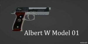 GTA 5 Weapon Mod: Samurai Edge Albert W Model 01 RE7 Replace (Image #2)