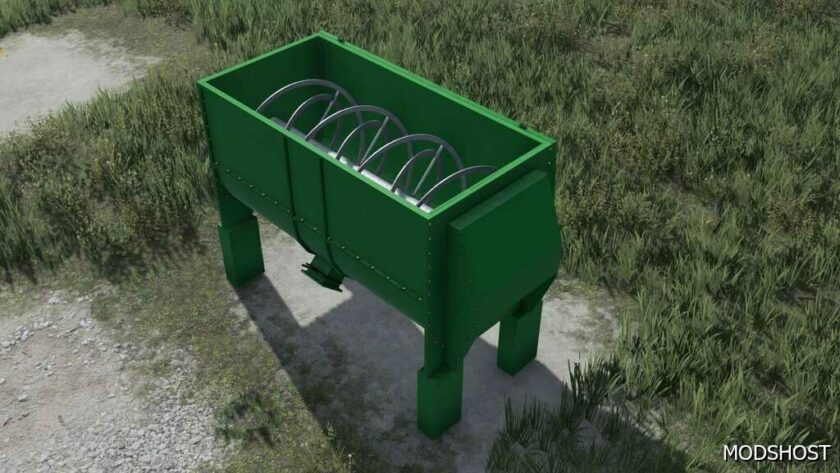 FS22 Implement Mod: Horizontal Fodder Mixer V1.2 (Featured)