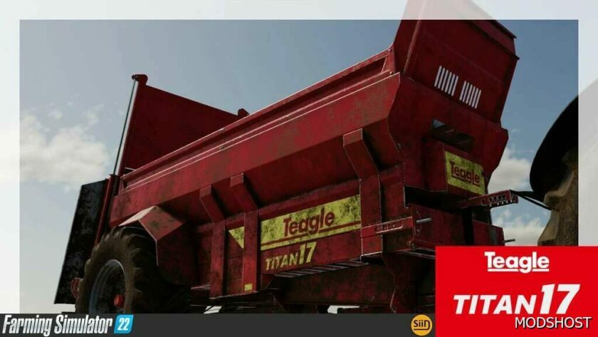 FS22 Manur Mod: Teagle Titan 17 (Featured)