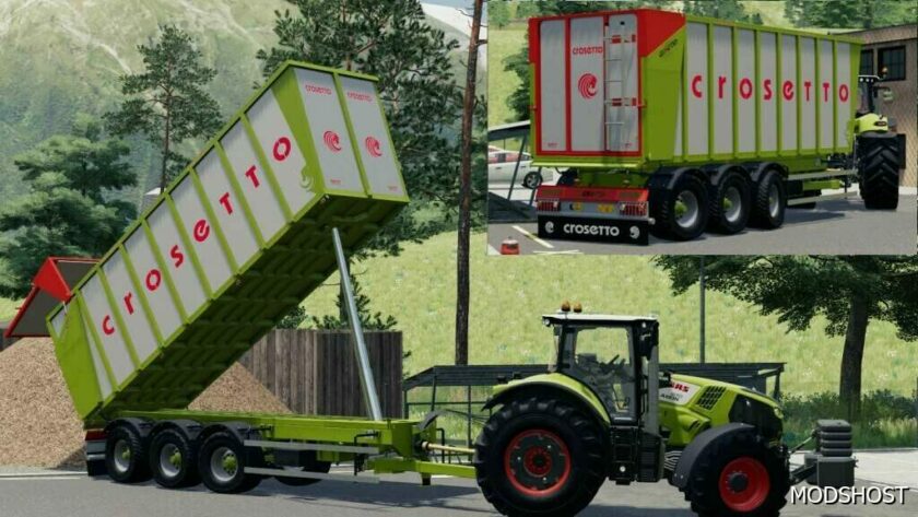 FS22 Trailer Mod: Crosetto CMD Pack V2.0.1 (Featured)