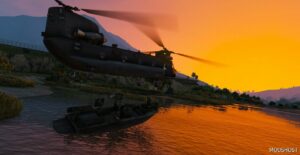 GTA 5 Vehicle Mod: Special Operations Craft – Riverine Replace | 4 Turrets V2.0 (Image #3)