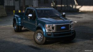 GTA 5 Ford Vehicle Mod: 2021 Ford F-450 Platinum Add-On / Fivem | Tuning| Template | Vehfuncs V | Sound V1.4 (Image #2)