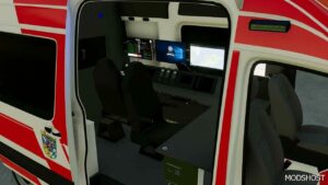 FS22 Mercedes-Benz Vehicle Mod: Sprinter 2019 ELW V1.2.1 (Image #5)