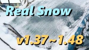 ETS2 Weather Mod: Real Snow V2.2 1.48 (Featured)