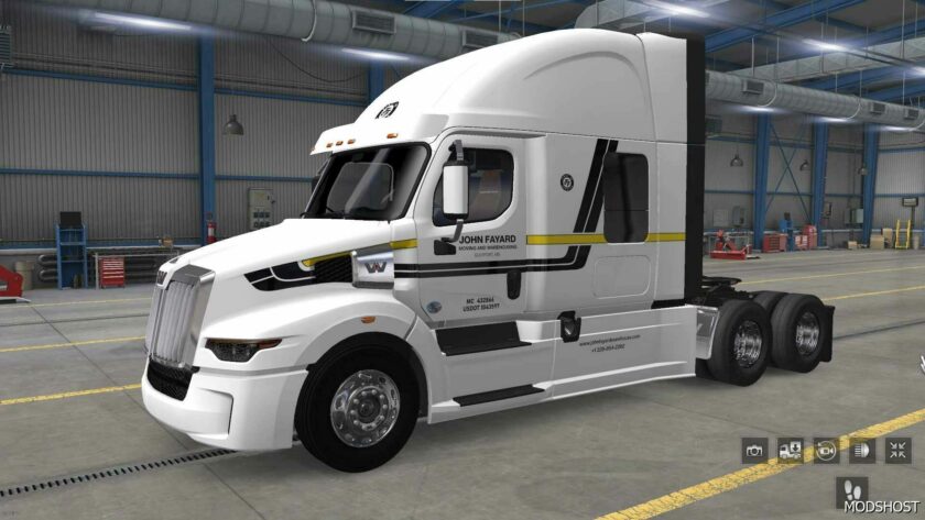 ATS Skin Mod: John Fayard Trucking 1.48 (Featured)