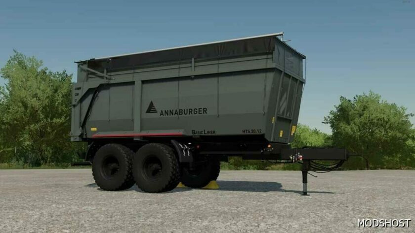 FS22 Annaburger Trailer Mod: HTS 20.12 V1.1 (Featured)