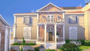 Sims 4 House Mod: Cliffside Estate No CC (Image #10)