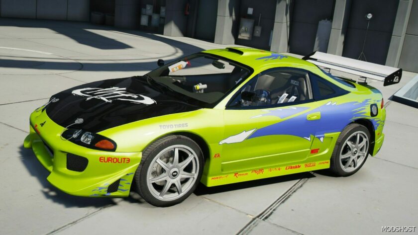 GTA 5 Mitsubishi Vehicle Mod: Eclipse Fast AND The Furious (Featured)