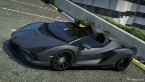 GTA 5 Roadster Vehicle Mod: Lamborghini Sian Roadster (Featured)