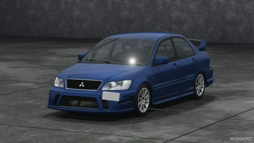 BeamNG Mitsubishi Car Mod: Lancer Evolution IX 0.30 (Featured)