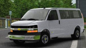 ETS2 Car Mod: Chevrolet Express 3500 1.49 (Featured)