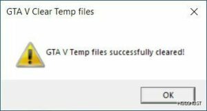 GTA 5 Tool Mod: GTA V Clear Temp Files in Folder (Featured)
