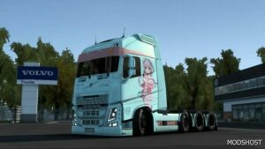 ETS2 Volvo Mod: Kanna Kamui Skin for Pendragon Volvo FH12 by ZEN Workshop (Featured)