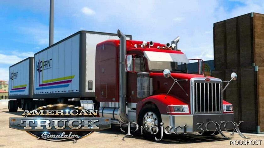 ATS Peterbilt Truck Mod: Project 3XX 1.49 (Featured)