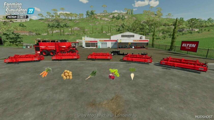 FS22 Mod: Holmer Terra DOS T4-40 Pack Premium DLC (Featured)