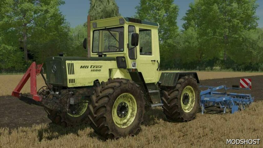 FS22 Mercedes-Benz Tractor Mod: Mbtrac Series (Featured)