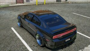 GTA 5 Dodge Vehicle Mod: 2012 Dodge Charger SRT8 (Image #3)