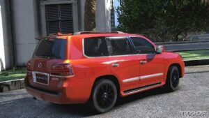 GTA 5 Lexus Vehicle Mod: LX570 2008 (Image #4)