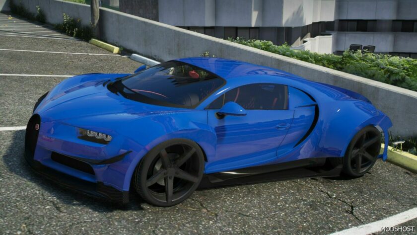 GTA 5 Bugatti Vehicle Mod: Chiron WB (Featured)