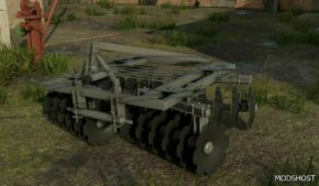 FS22 Cultivator Mod: Lizard Disc Harrow V2.5 (Featured)