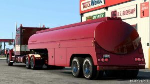 ATS Mod: 50’S Fruehauf Tanker Trailer V1.3 1.49 (Image #2)