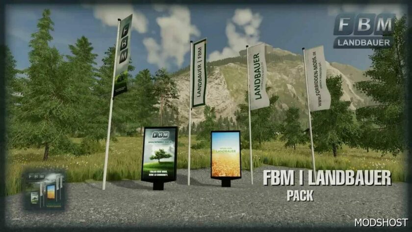 FS22 Placeable Mod: FBM Landbauer Pack (Featured)