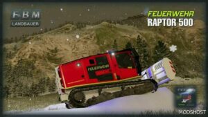 FS22 Vehicle Mod: Fire Department Raptor 500 (Image #2)