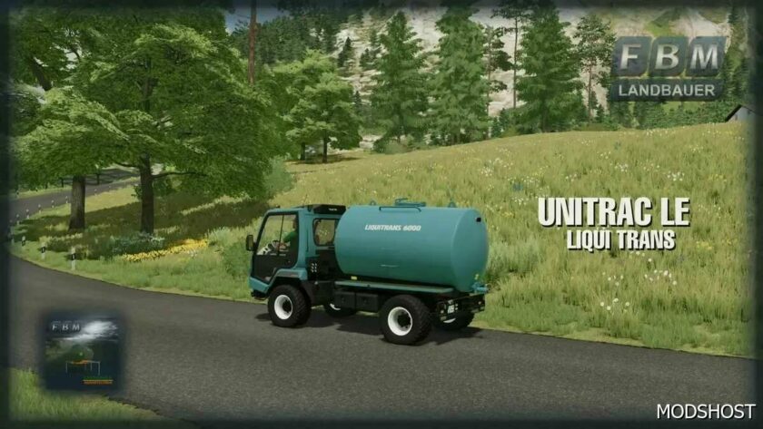 FS22 Truck Mod: Unitrac Liquitrans LE V1.1 (Featured)