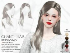 Sims 4 Female Mod: Chane Hair (Featured)