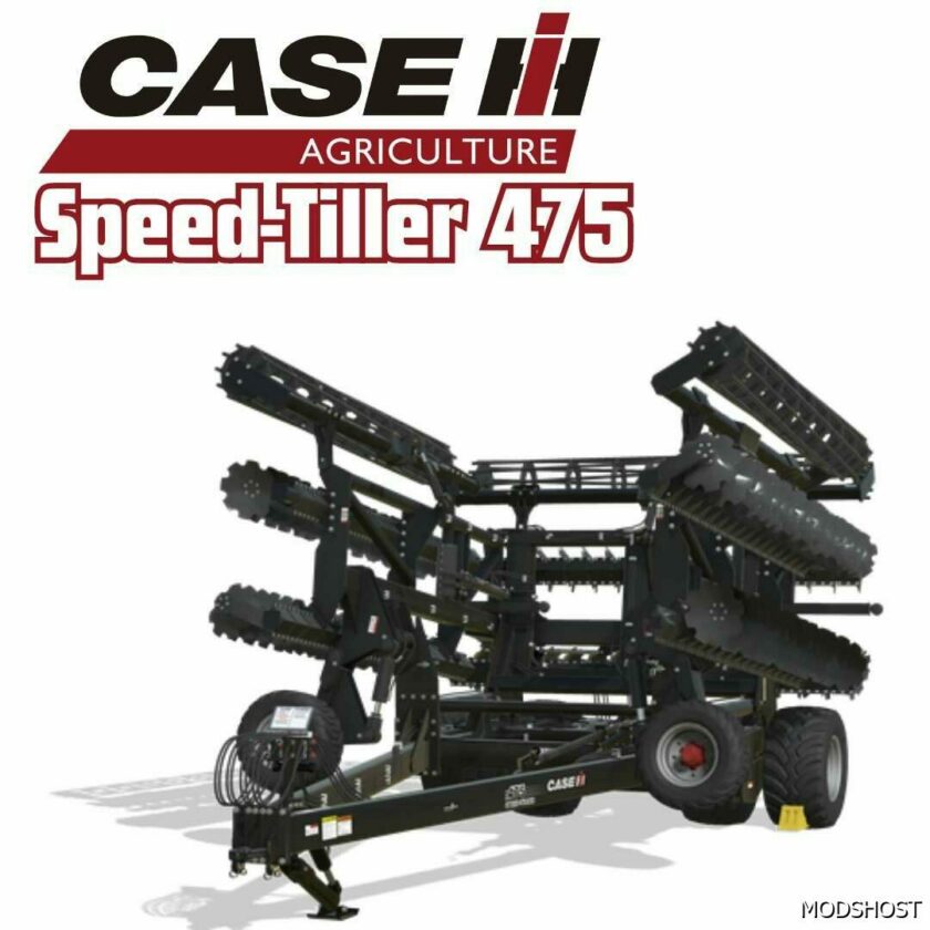 FS22 Case IH Implement Mod: Case Speed Tiller 475 (Featured)