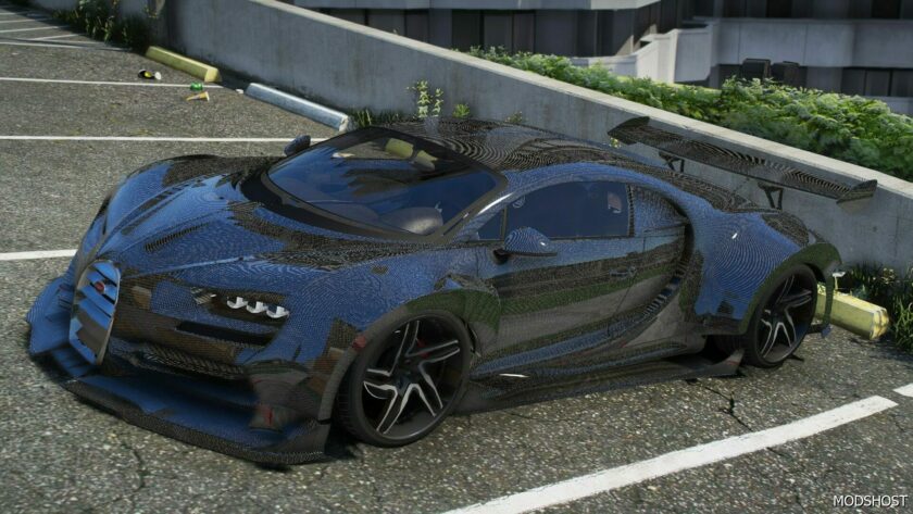 GTA 5 Bugatti Vehicle Mod: Chiron Cttwb (Featured)