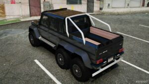 GTA 5 Mercedes-Benz Vehicle Mod: G63 AMG 6×6 (Image #3)