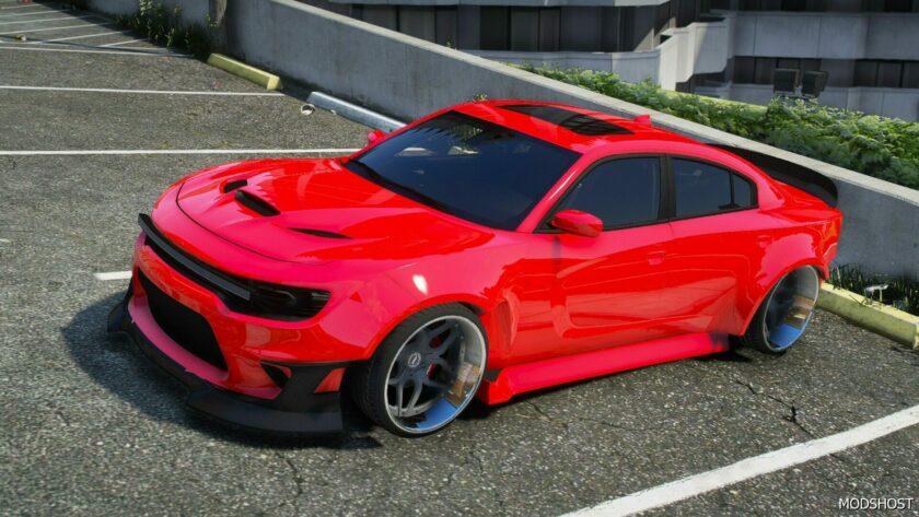 GTA 5 Dodge Vehicle Mod: Charger SRT Hellcat Ultra (Featured)