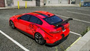 GTA 5 Jaguar Vehicle Mod: XE SV Project 8 (Image #2)