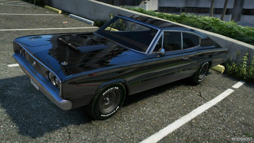 GTA 5 Dodge Vehicle Mod: Charger 1966 (Featured)