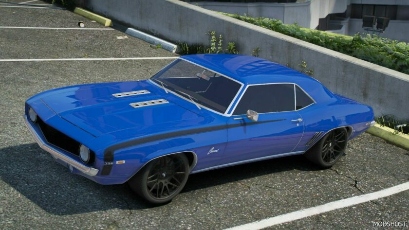 GTA 5 Chevrolet Vehicle Mod: Camaro SS 1969 (Featured)