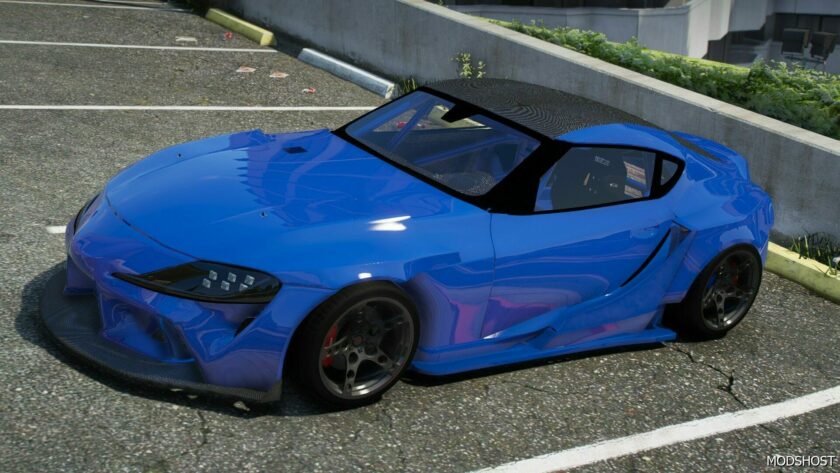 GTA 5 Toyota Vehicle Mod: Supra A90 HGK (Featured)