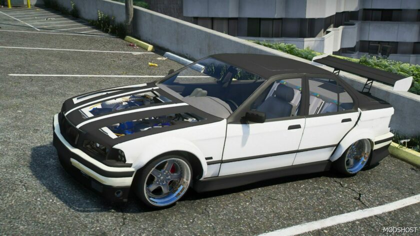 GTA 5 BMW Vehicle Mod: E36 320I Street (Featured)