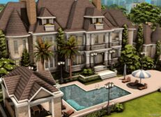 Sims 4 House Mod: Luxury Family Mansion No CC (Image #7)