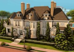 Sims 4 House Mod: Luxury Family Mansion No CC (Image #8)