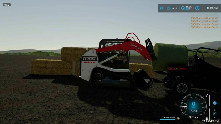 FS22 Forklift Mod: Takeuchi TL8R2 (Featured)