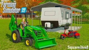 FS22 John Deere Tractor Mod: 3046R (Featured)